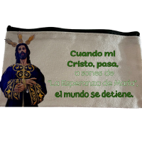 🎒 Estuche “Cuando mi Cristo pasa a sones de La Esperanza de María, el mundo se detiene”