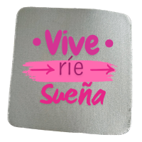 🖱️ Alfombrilla de ratón – “Vive, ríe y sueña”