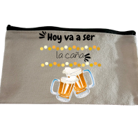 🎒 Estuche – “Hoy va a ser la caña”
