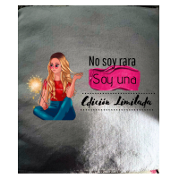 🎒 Estuche – “No soy rara. Soy una edición limitada”