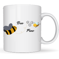 ☕ Taza – “Be Free”