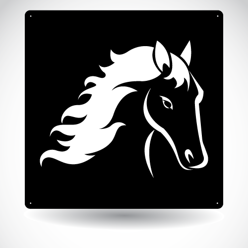 Horse Head Panel SB-A-002
