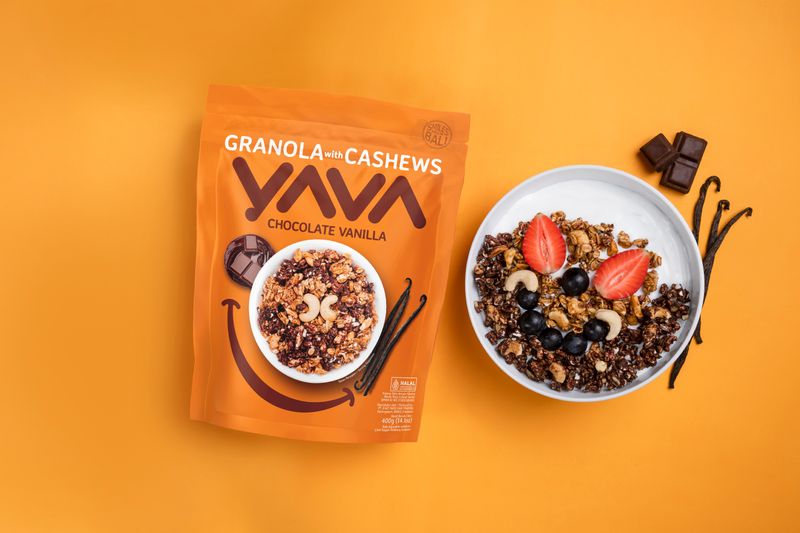 Granola Chocolate Vanilla 400 Gramm