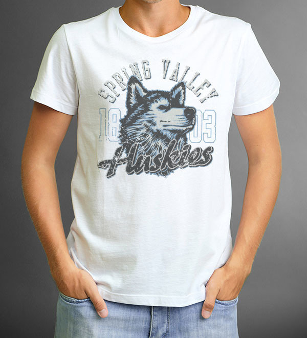 Playera Sublimada Huskies