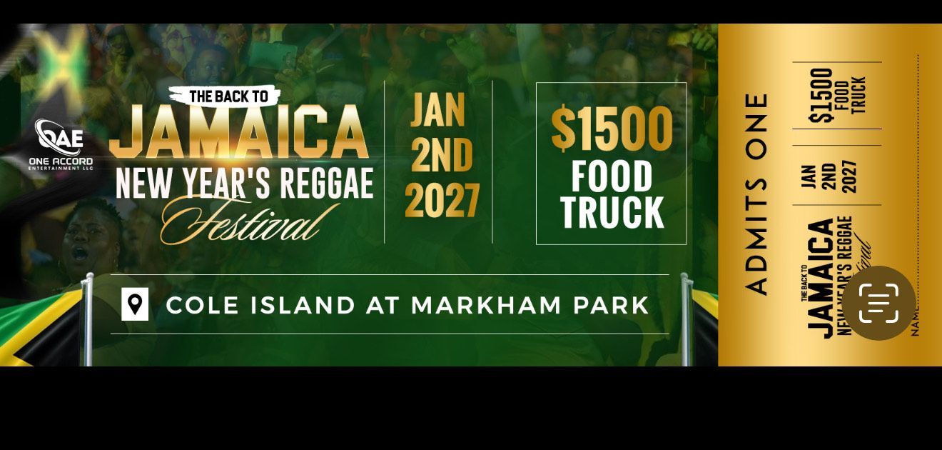 Back To Jamaica (Vendors W/Food Truck) Back To Jamaica (Vendors W/Food Truck)