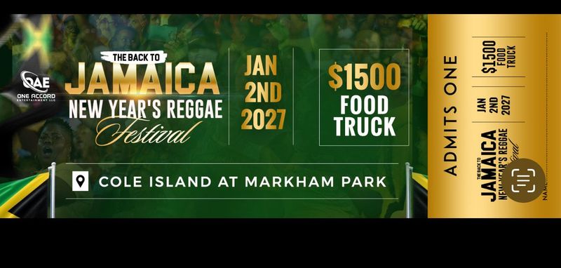 Back To Jamaica (Vendors W/Food Truck)