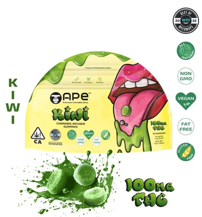 APE Kiwi — 10 Gummies
