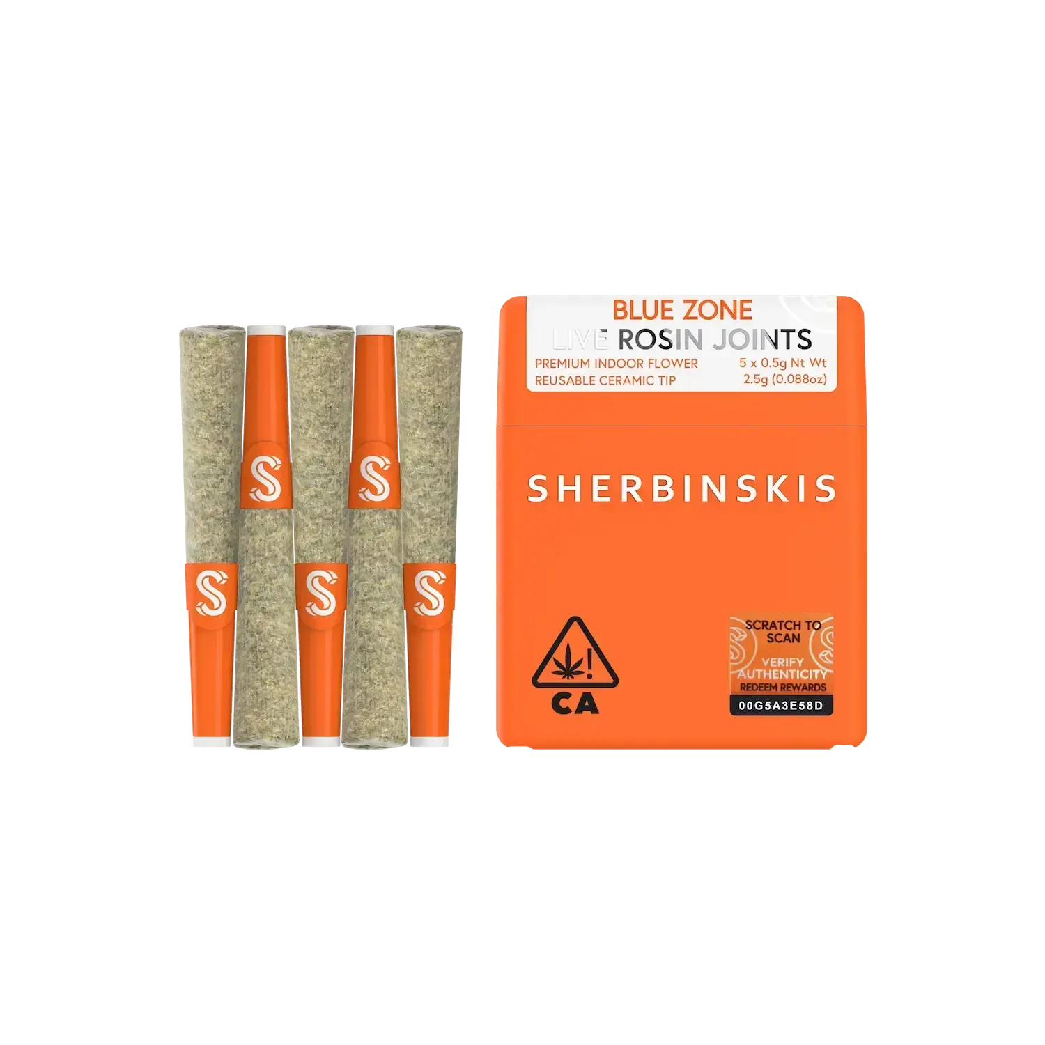 Sherbinski Live Rosin/Diamonds | 2.5g | 5pk