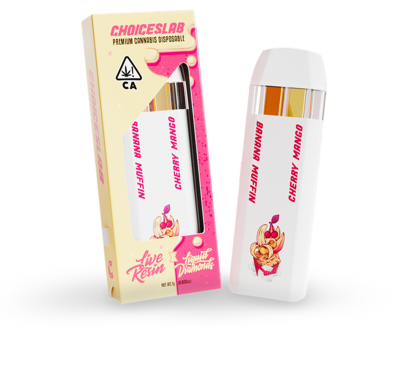 Choices Lab - BANANA MUFFIN X CHERRY MANGO