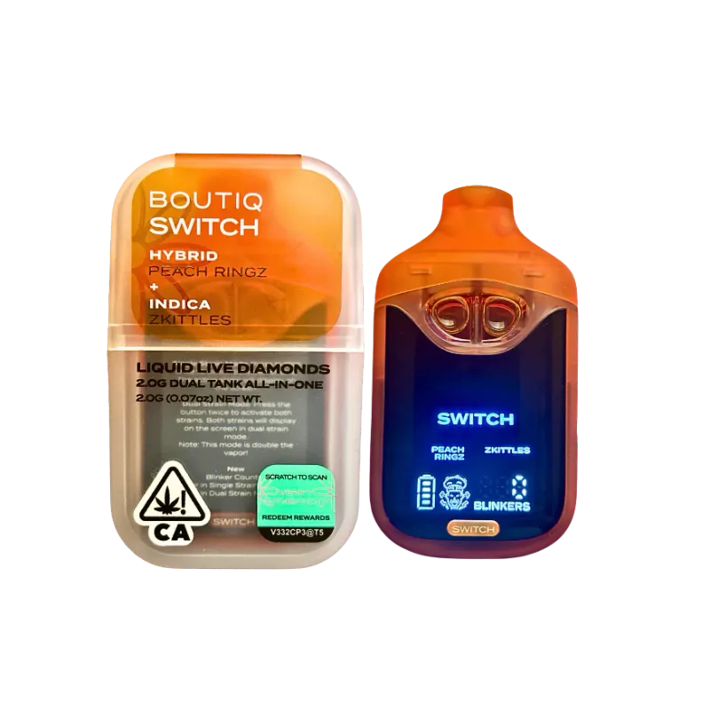 Boutiq Switch V4 -PEACH RINGZ