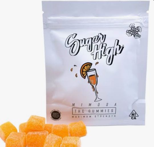 Sugar High Mimosa-10 gummies