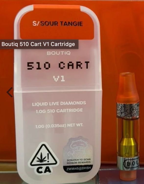 501 Cart Live Diamonds Sour Tangie (s)