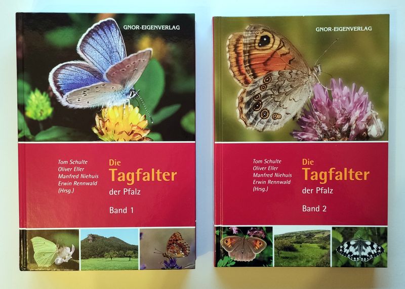 Die Tagfalter der Pfalz - Tagfalter Band 1 und Band 2