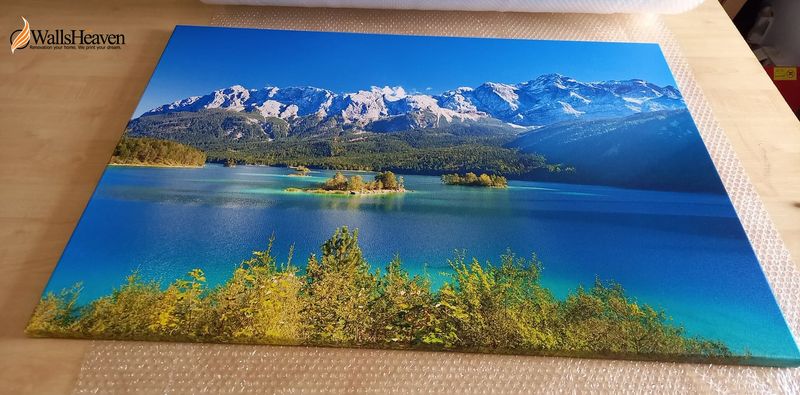 Berge Fototapeten 100cm x 100cm