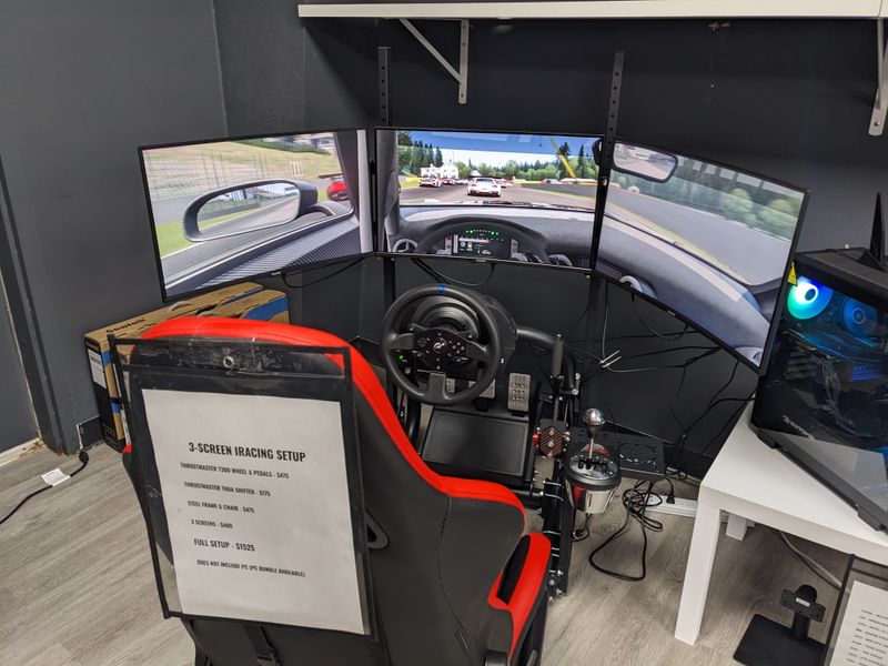Triple Screen iRacing Setup