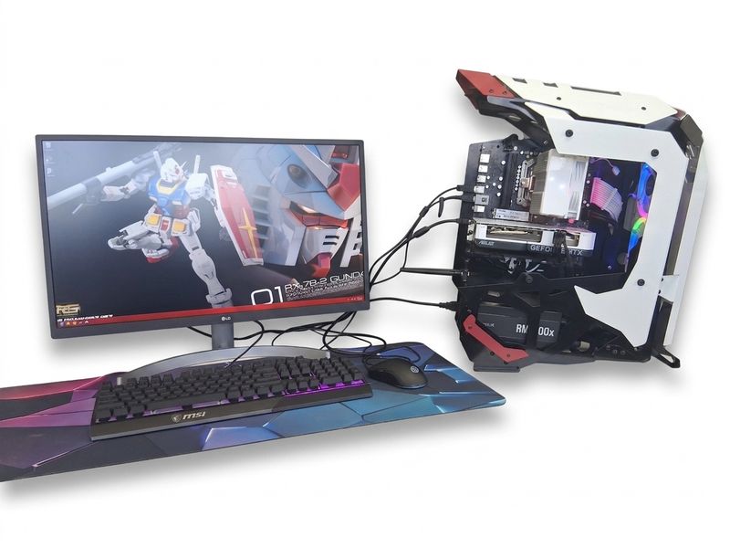 "Gundam" Custom Built Gaming PC