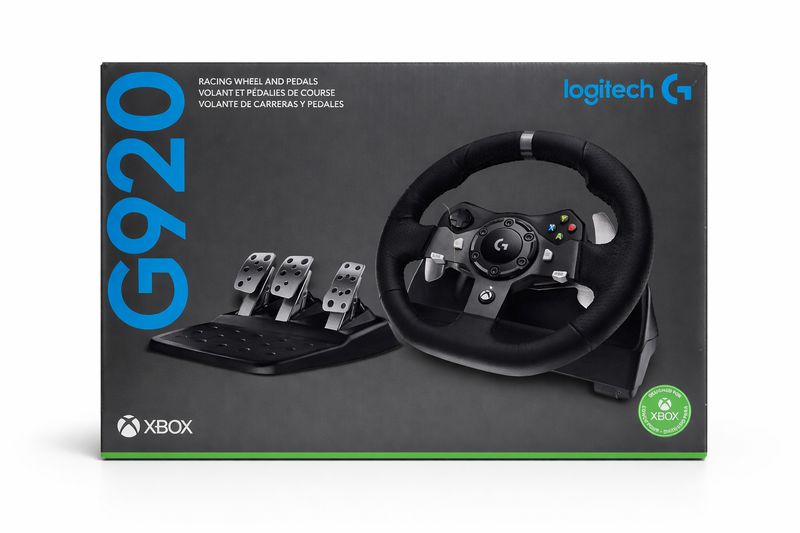 Logitech G920 Racing wheel and pedals