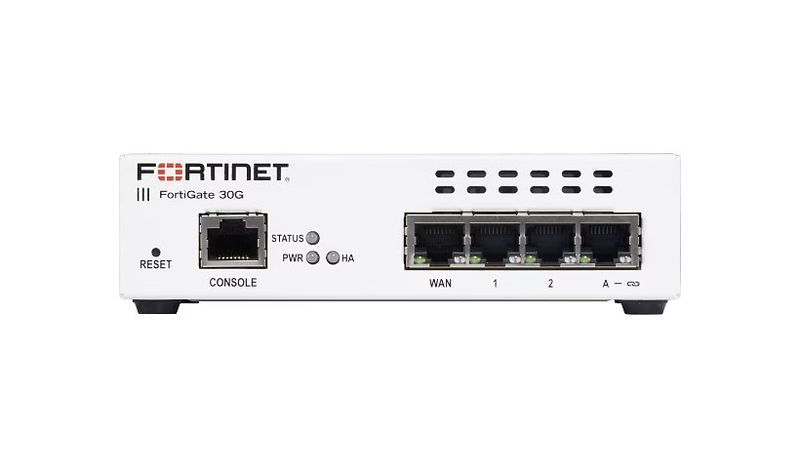 Fortinet FortiGate 30G - security appliance - cloud-managed