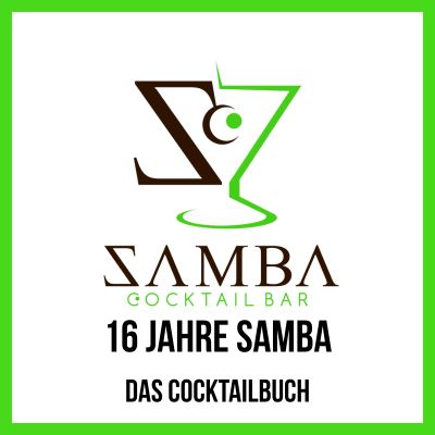 Samba Cocktailbuch 16 Jahre - HardCover