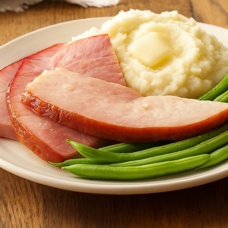 Christmas Maple Glazed Ham