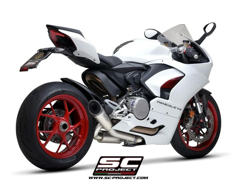 SC-Project S1 Titanium 2-1 Half-System | Ducati Panigale V2 & Streetfighter V2 (2020 -2024)