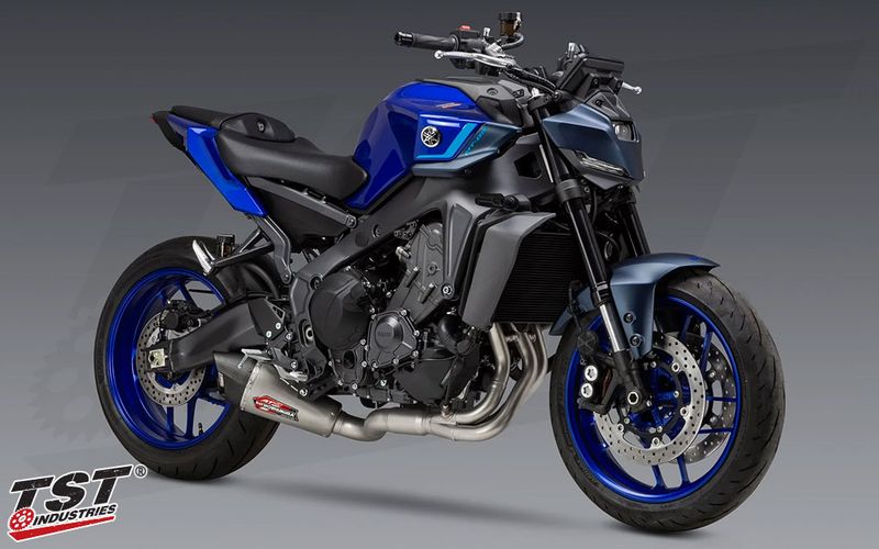 Yoshimura AT2 Race Full Exhaust System | Yamaha MT-09, XSR900 & R9 (2021-2025) | 13992AP521