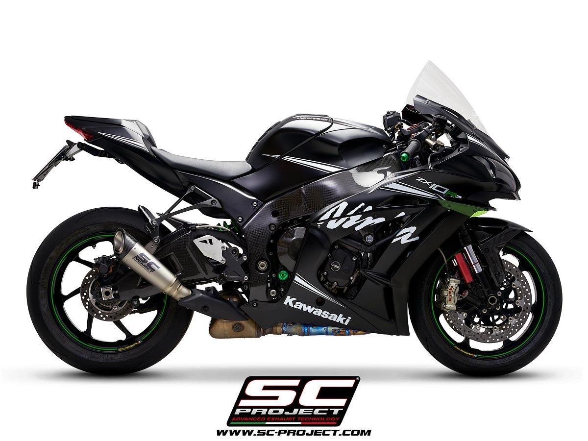 SC Project S1 Titanium Slip-On Exhaust | Kawasaki Ninja ZX-10R