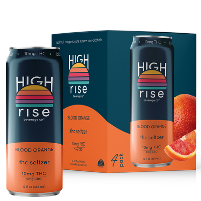 Delta 9 THC - Beverages - High Rise Blood Orange