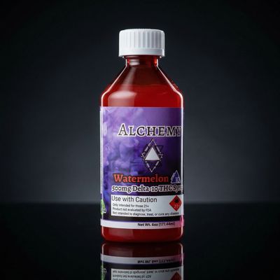 Delta 10 THC - Syrup - Watermelon 500mg 