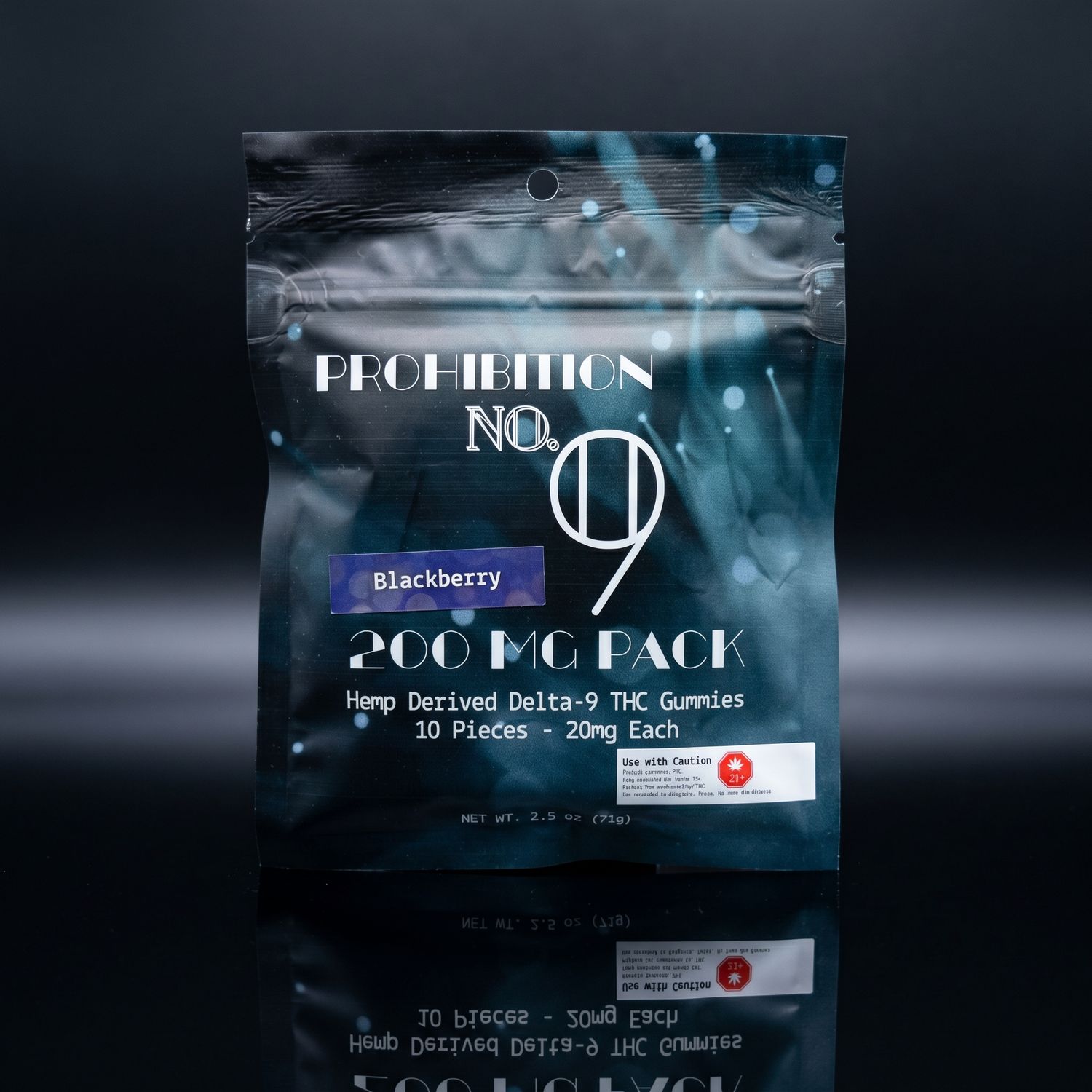 Delta 9 THC - Gummies - Black Berry 200mg