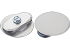 1 5/8” DISCS WITH BRACKETS – Clear