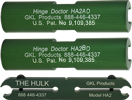 HINGE DOCTOR KIT - Residential with Hulk
