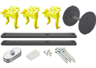 STOREFRONT DOOR MODIFICATION KIT – Bronze
