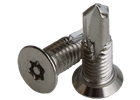SECURITY HINGE SCREW - Nickel Plated (10 Pack)