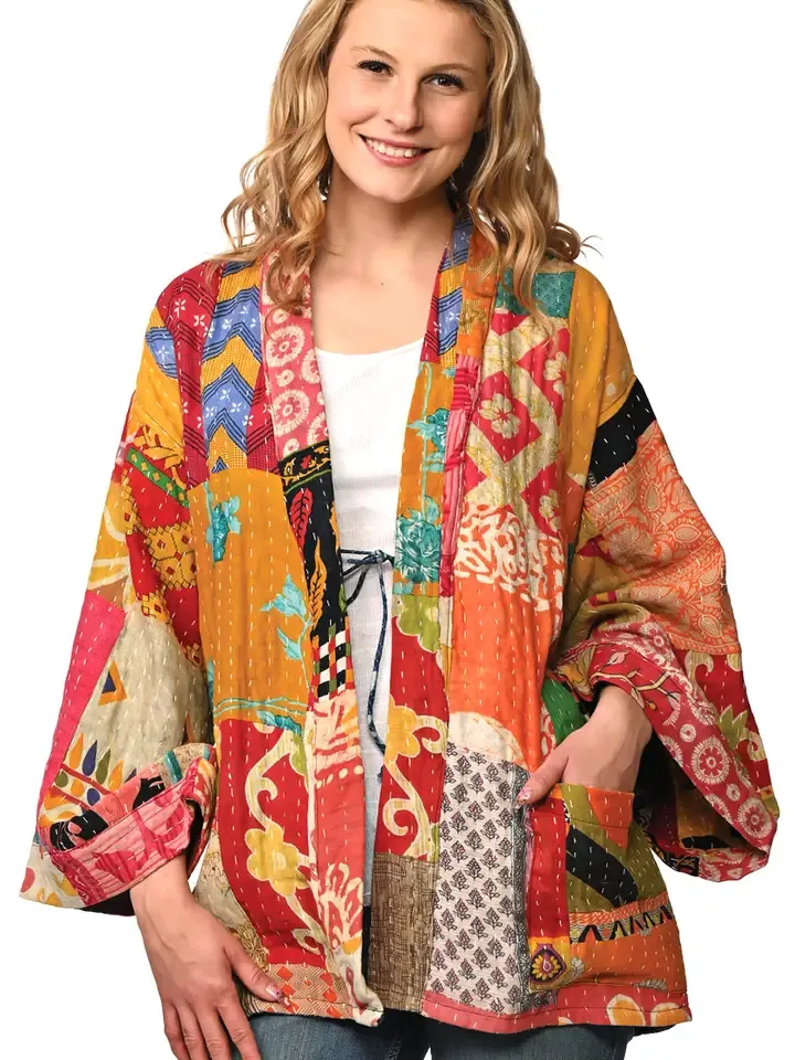 Kantha Patch Kimono