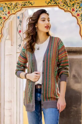 Alpaca Blend Cardigan