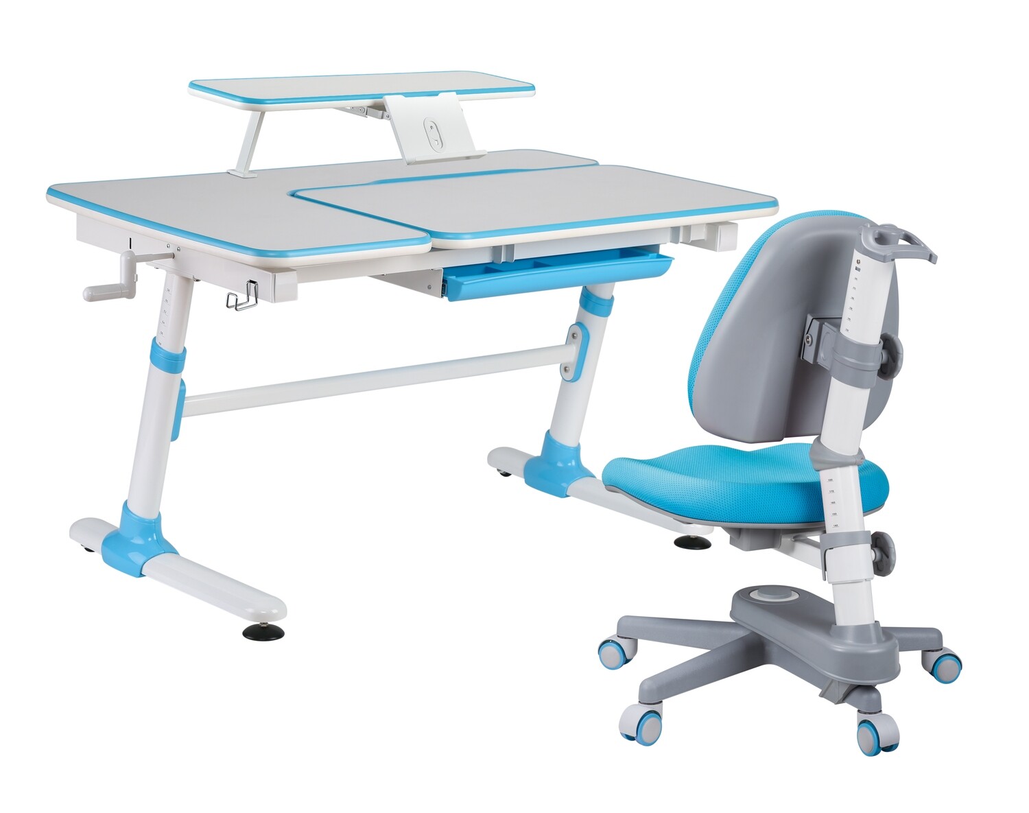KIDOMATE Ergonomic Study Table and Chair Set for Kids Students