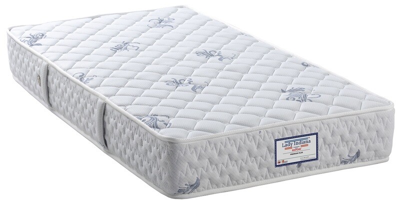Kids Single Bed Bonnell Spring Mattress - Sky Blue - 6&quot; Thickness