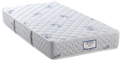 Kids Single Bed Bonnell Spring Mattress - Sky Blue - 6" Thickness