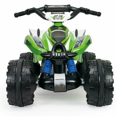 INJUSA Official License Kawasaki Quad 12V Ride On for Kids