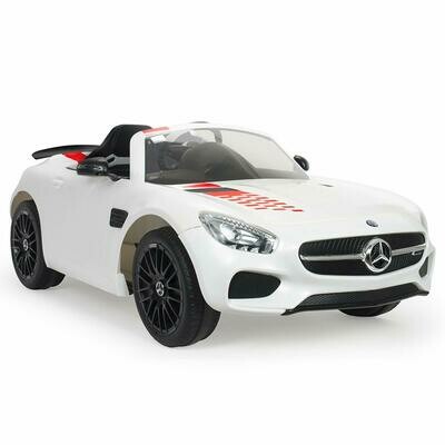 INJUSA Official Licensed Mercedes Benz GT-S Car for Kids with Remote Control