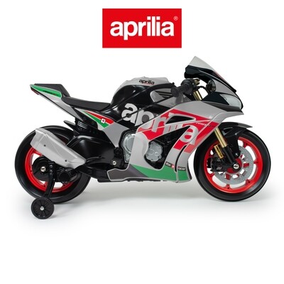INJUSA Official Licensed Aprilia Battery Operated Motorcycle for Kids