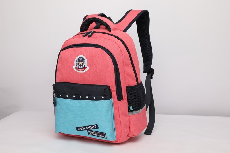 Pink and Blue Kids Backpack (Nursery Grade)