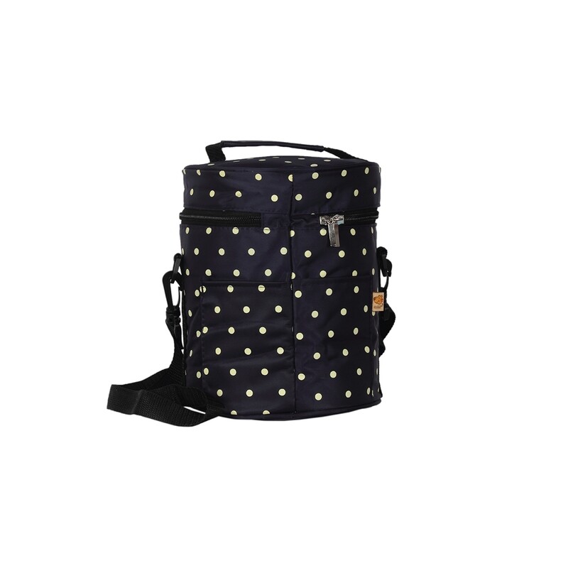 Lunch Bag Red White Dotted