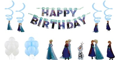 Untumble Frozen Princess Birthday Party Pack