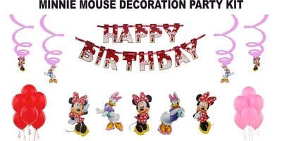 Untumble Minnie Mouse Birthday Party Pack