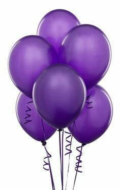 Purple Balloons (Pack of 20)