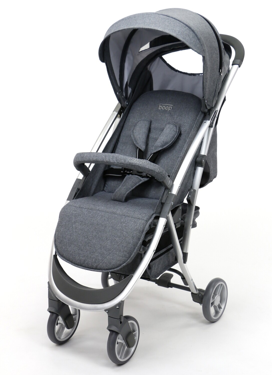 Cotton Strollers for Babies - Grey