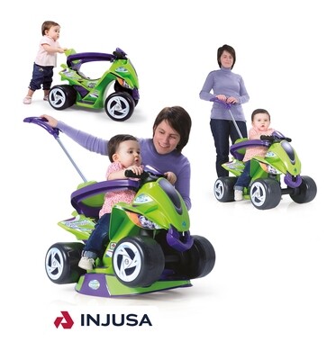 INJUSA Quad Goliath Push Toy Ride On for Kids (Ideal Age 10 Month & Above)