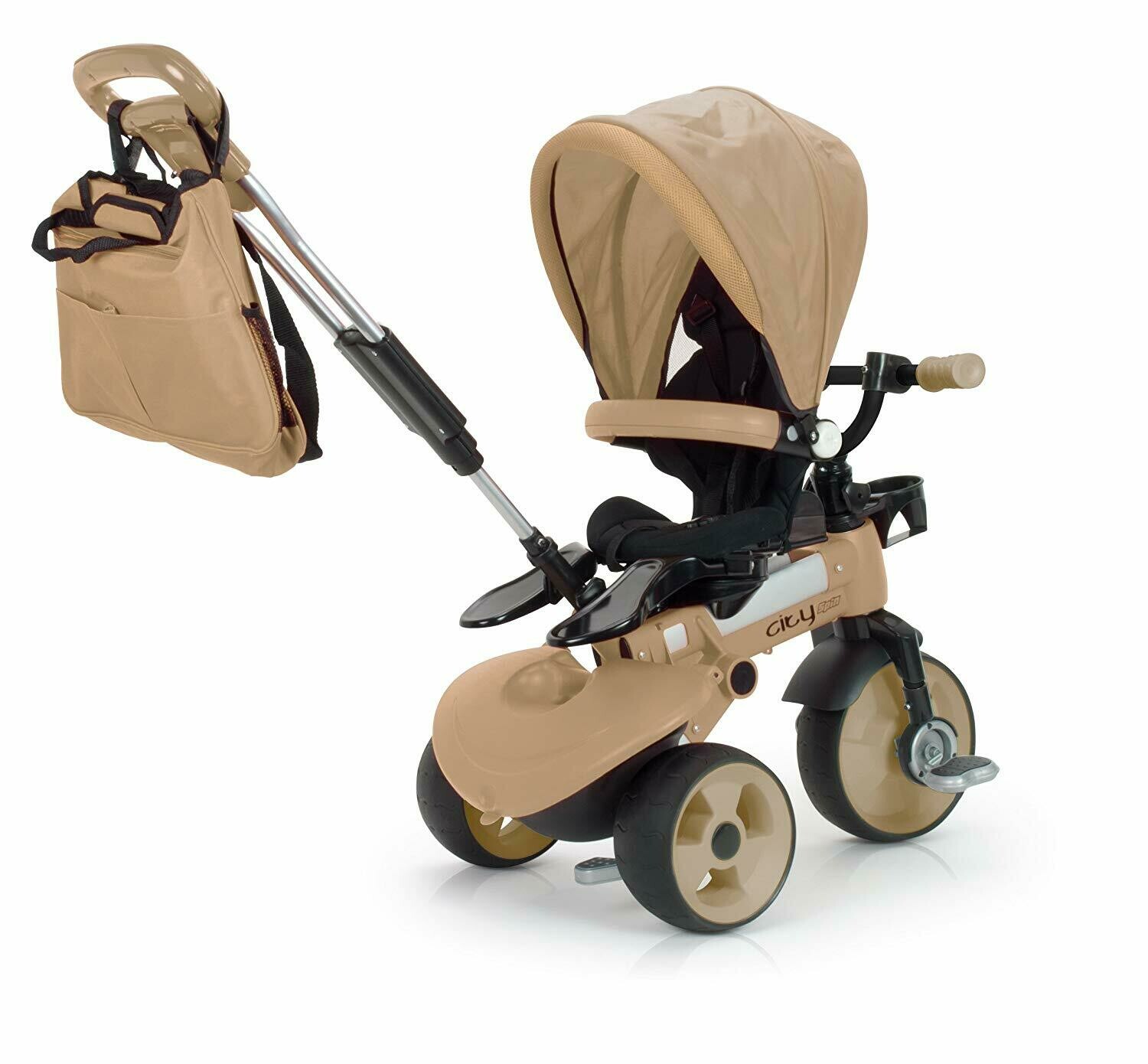 INJUSA Tricycles City Max 360, for Babies ( Ideal Age 6 Months & Above )